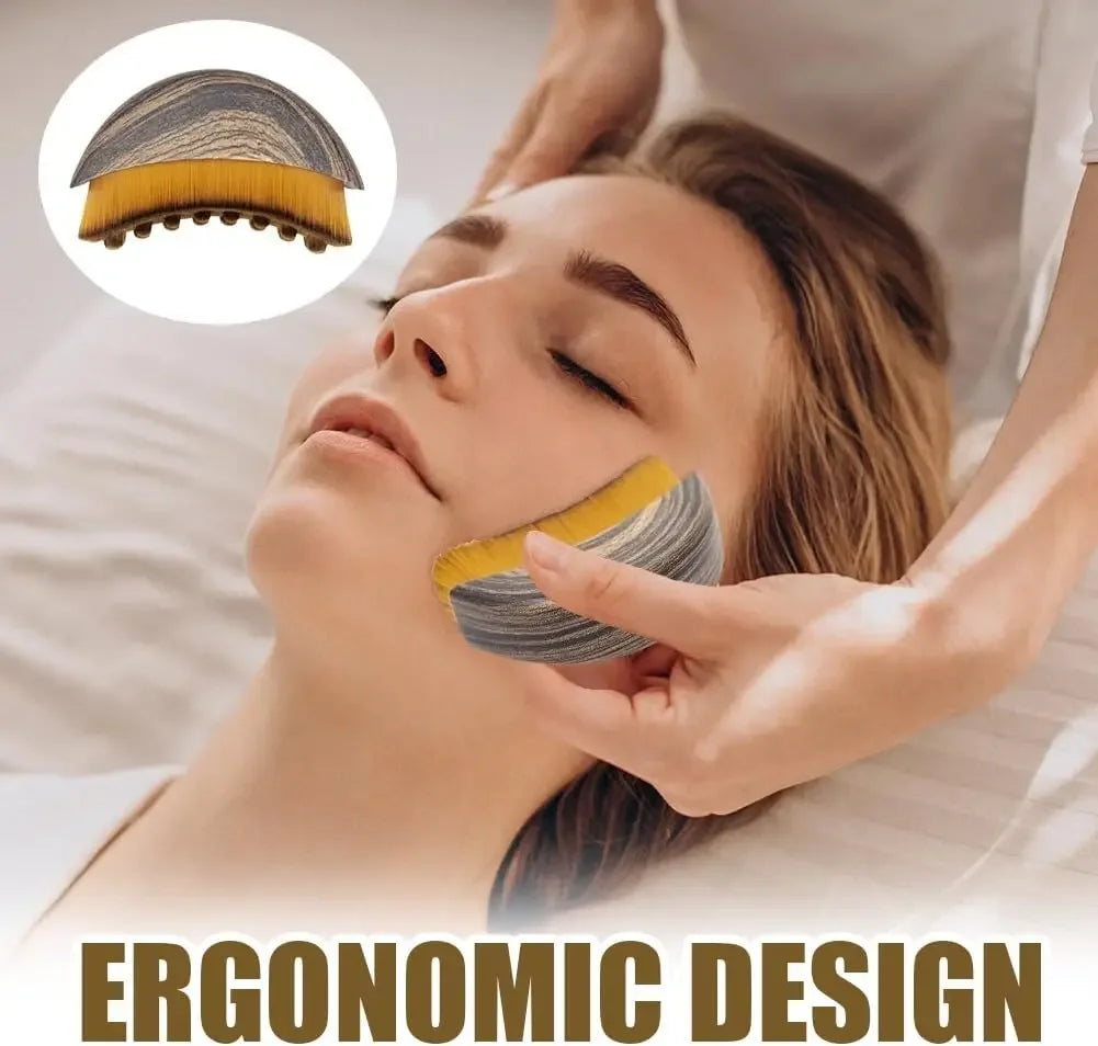Lymphatic Sculpt Face Brush – Jawline & Chin Contouring Massager