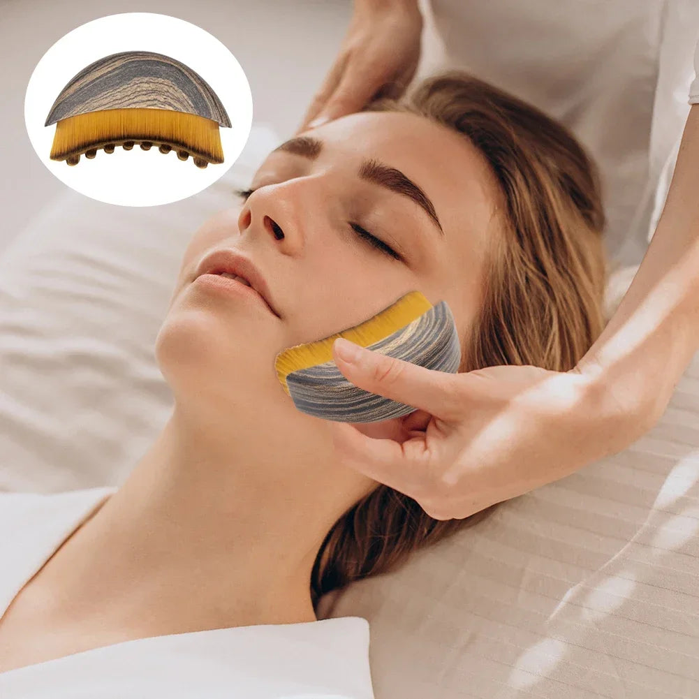 Lymphatic Sculpt Face Brush – Jawline & Chin Contouring Massager