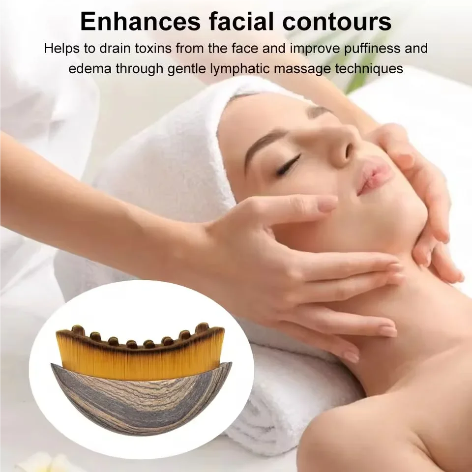 Lymphatic Sculpt Face Brush – Jawline & Chin Contouring Massager