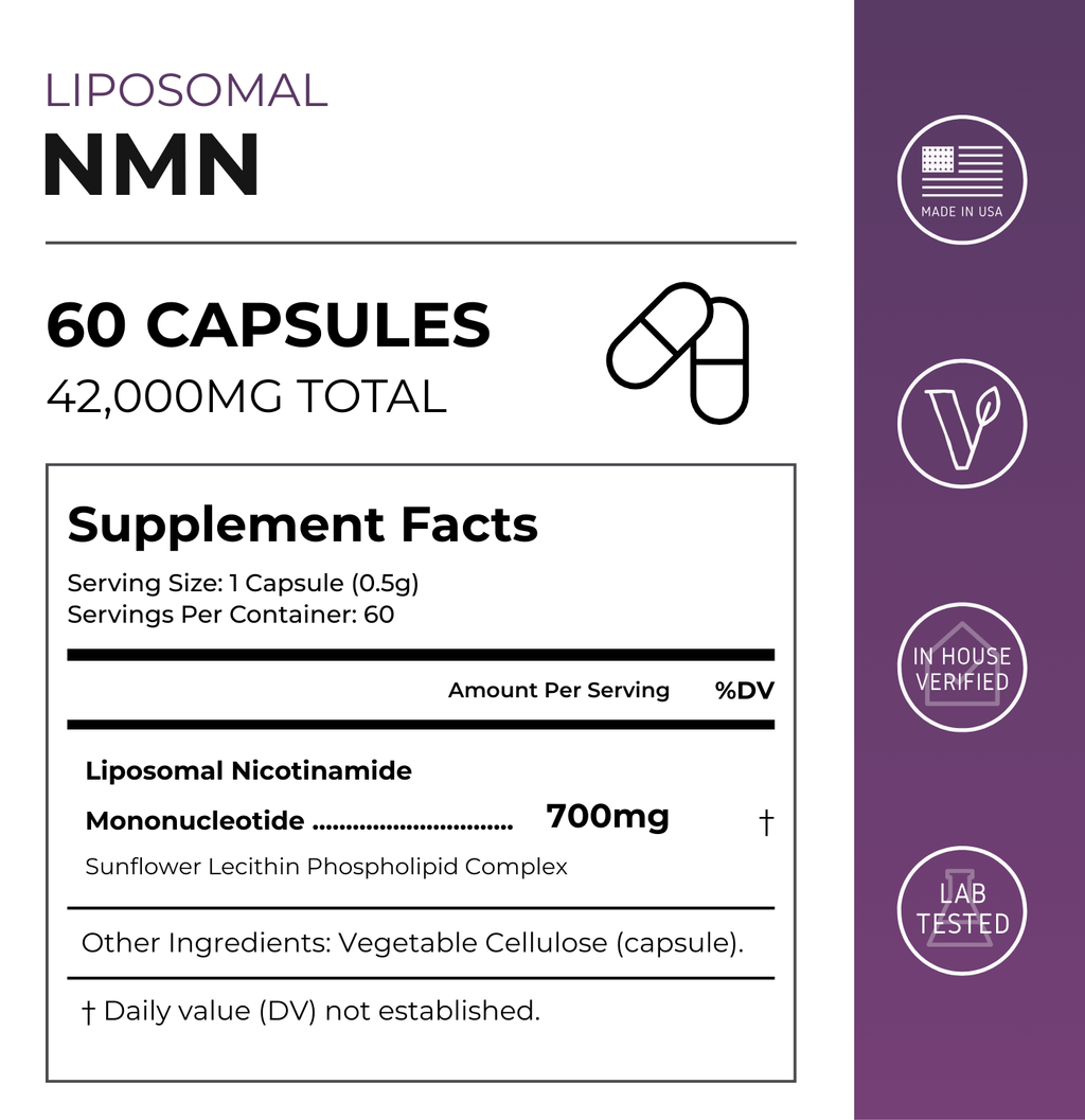 Liposomal NMN Capsules